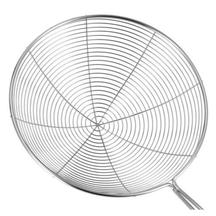 Stainless Steel Wire Strainer Spoon with Handle for Kitchen 38CM x 18CM - Souk Al RasKitchen Tools & Utensils