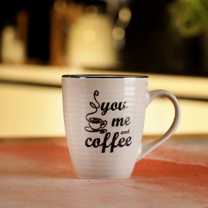 Stoneware Mug - Ideal for Large Coffee and Tea Drinks 227ML - Souk Al RasDrinkware