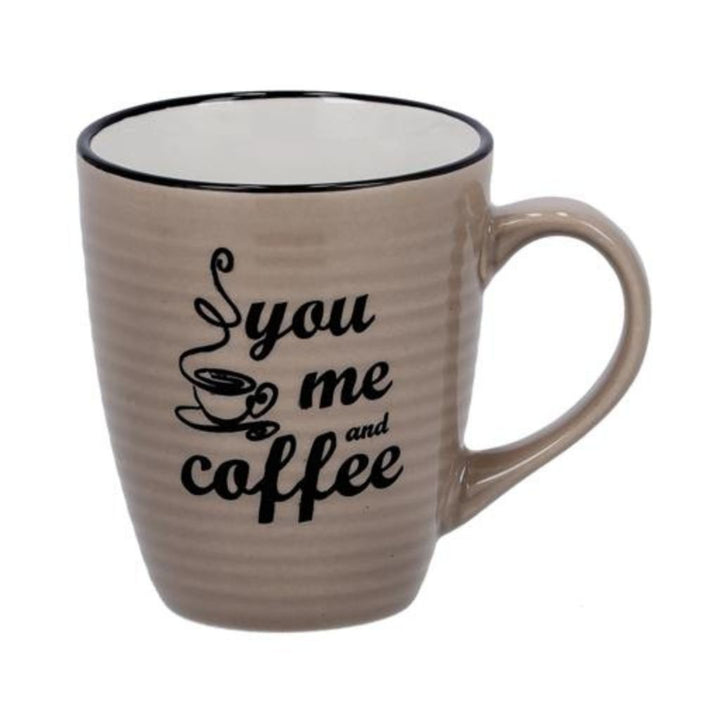 Stoneware Mug - Ideal for Large Coffee and Tea Drinks 227ML - Souk Al RasDrinkware