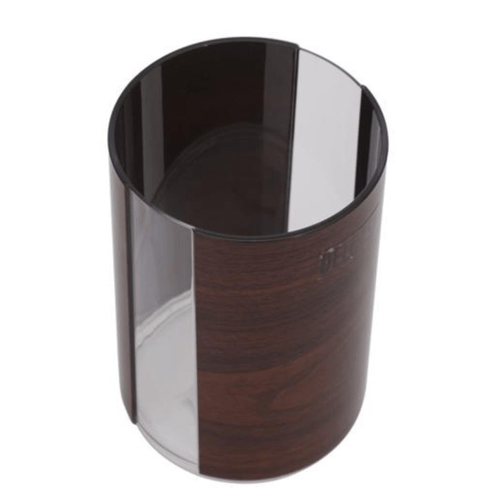 Stylish Wooden Round Canister with 1060ML Capacity - Made from 100% Food Grade and BPA - Free Material, Durable and Unbreakable for Everyday Use - Souk Al RasFood Storage Containers