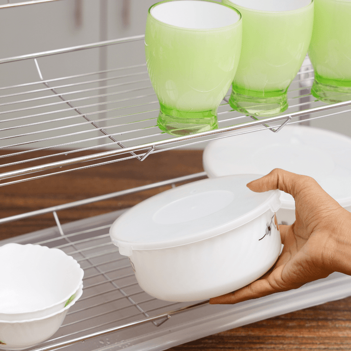 Wall Mount Dish Rack high - quality kitchen organizer 3 Layers - Souk Al RasAccessories