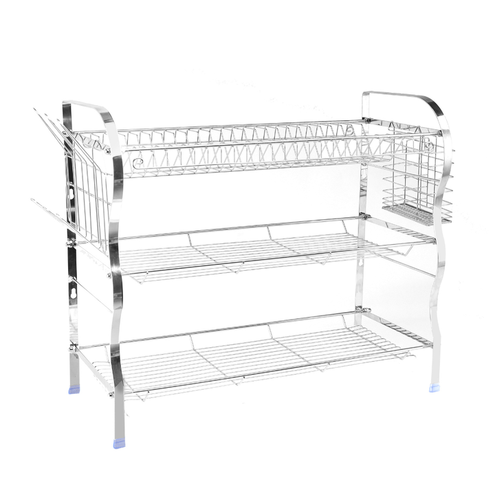 Wall Mount Dish Rack high - quality kitchen organizer 3 Layers - Souk Al RasAccessories