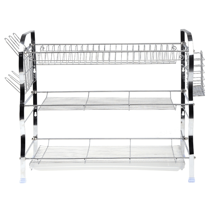 Wall Mount Dish Rack high - quality kitchen organizer 3 Layers - Souk Al RasAccessories